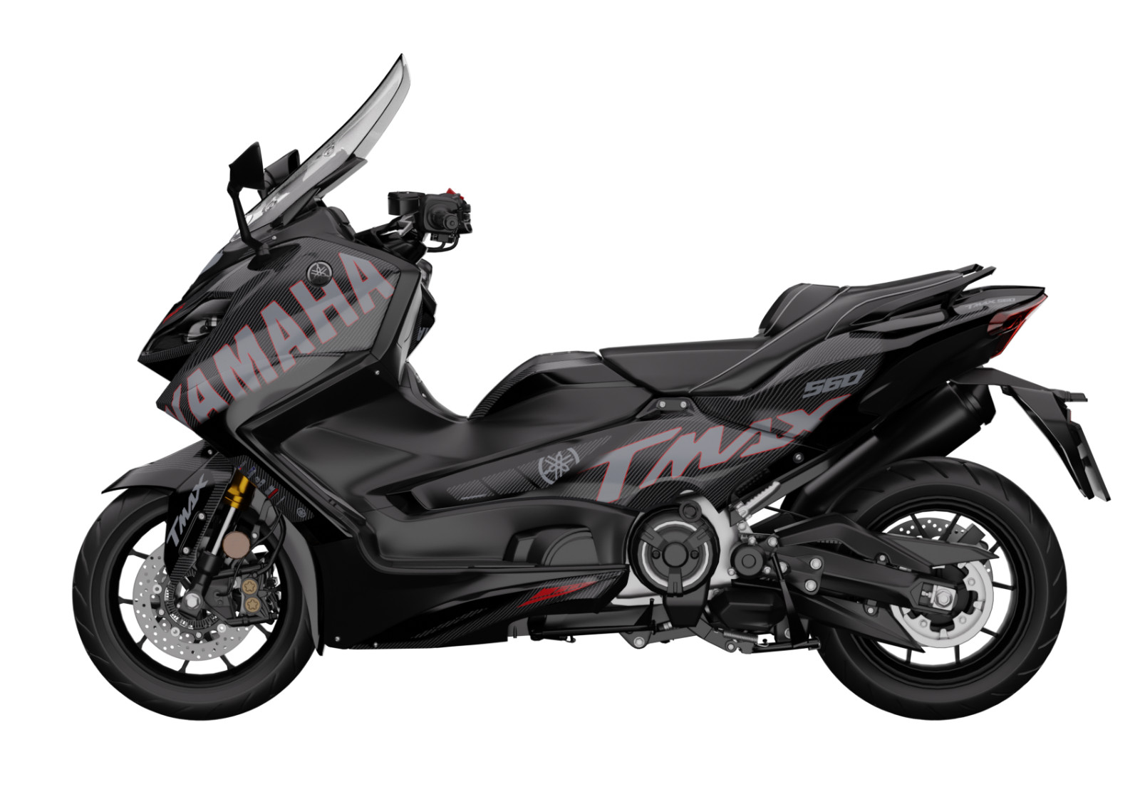 NEW Graphic kit for YAMAHA TMAX 560 (2022~) Graphic Decal Kit (CRBN-BB)