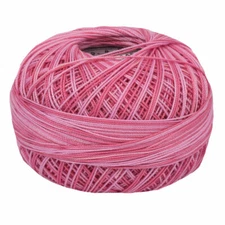 Lizbeth Egyptian Cotton Crochet Thread Size 10 Color 145 Pink Parade