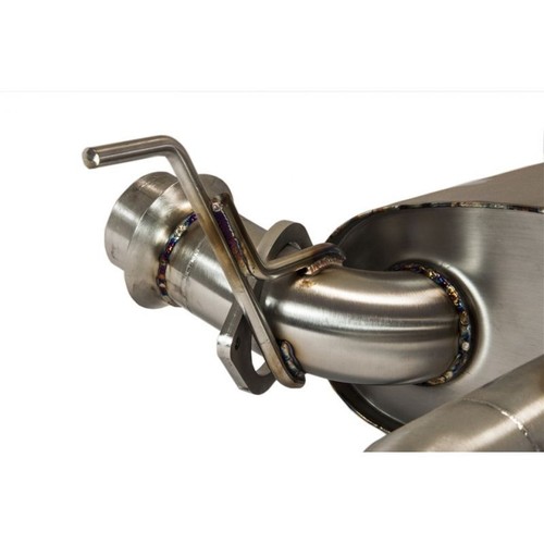 Mitsubishi Lancer Evo X (Evo 10) Stainless Exhaust Rear Section inc. Tailpipes - Picture 4 of 4