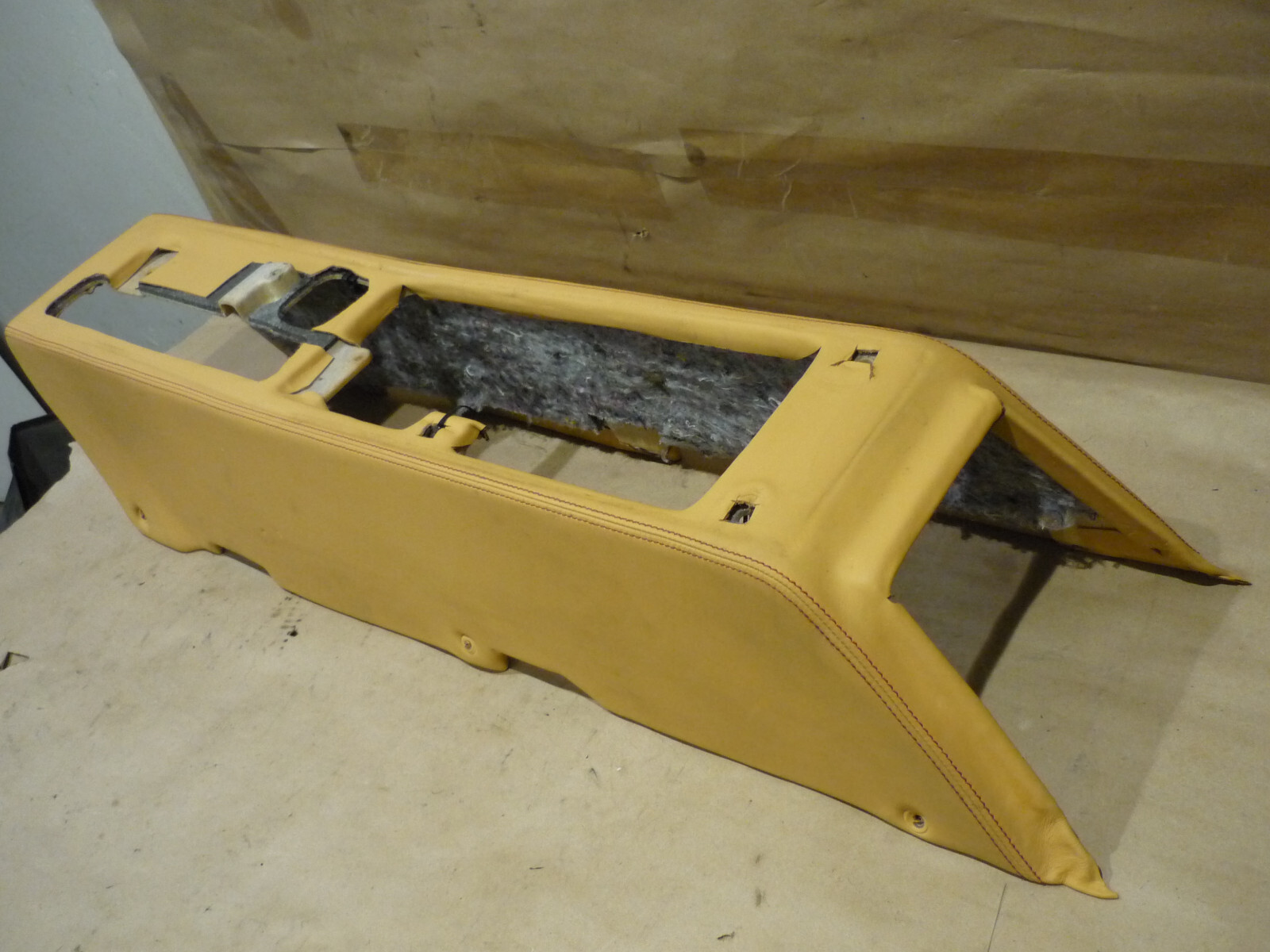 Ferrari 430 Coupe-Spider - Lower Tunnel Console Unit/ Beige-- P/N 68396405