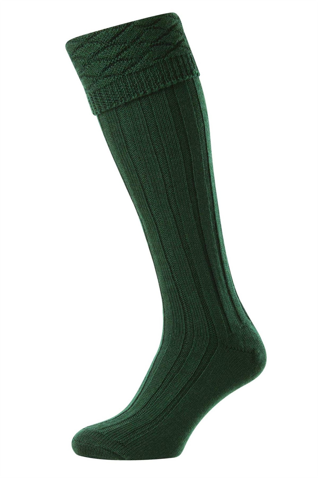 Calcetines HJ Hall Kilt para hombre mezcla de lana premium hasta la rodilla manguera calcetín