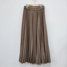 niko and... Melange Pleated Skirt S206SM34SM Size 3/M skirt beige 4-0409M◎