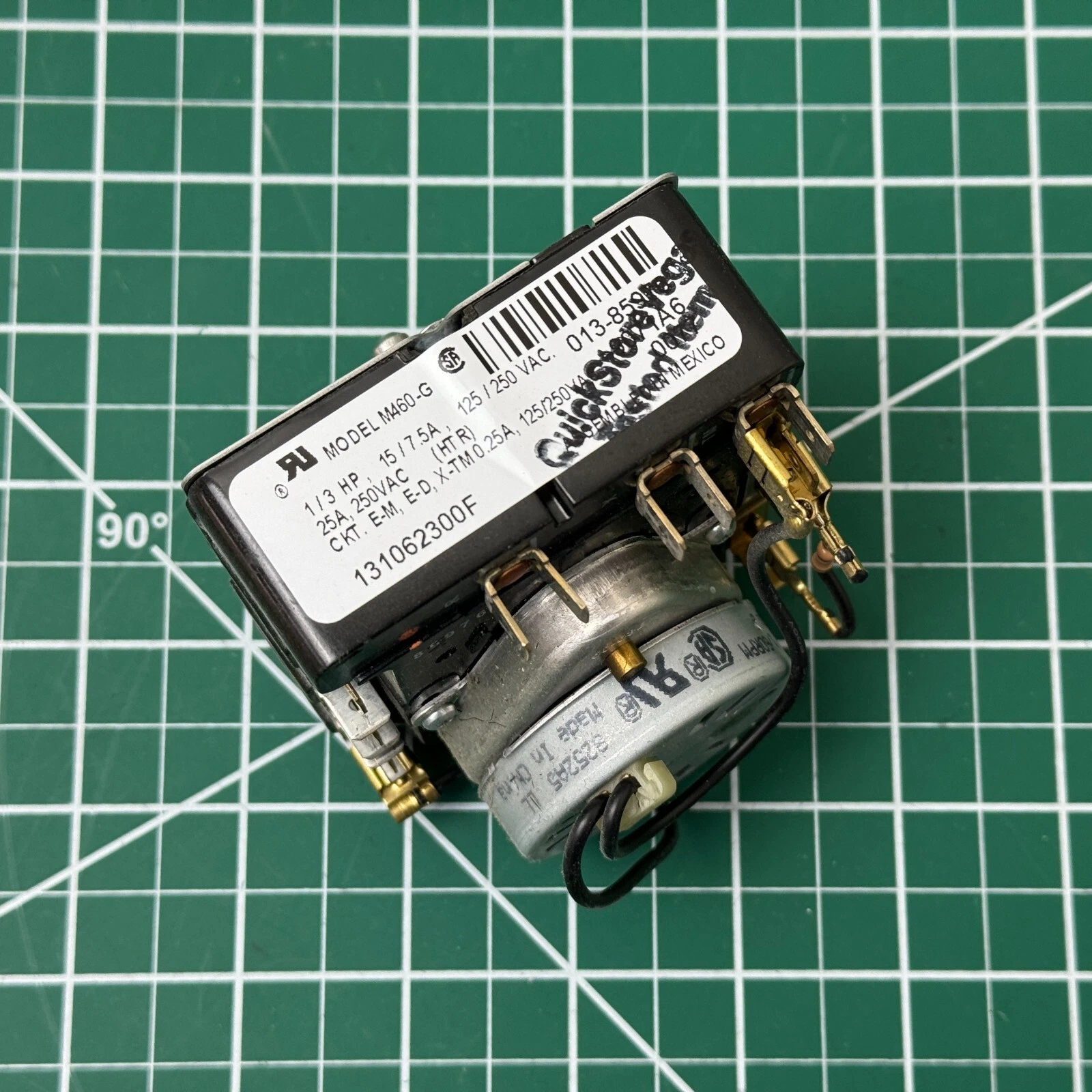 Frigidaire Washer/Dryer Timer 131062300F WE4X775
Opens in a new window or tab
