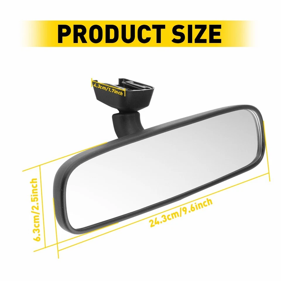 Interior Rear View Mirror fit for Fit Honda 2009 2010 2011 2012 2013  K - Image 2 of 4