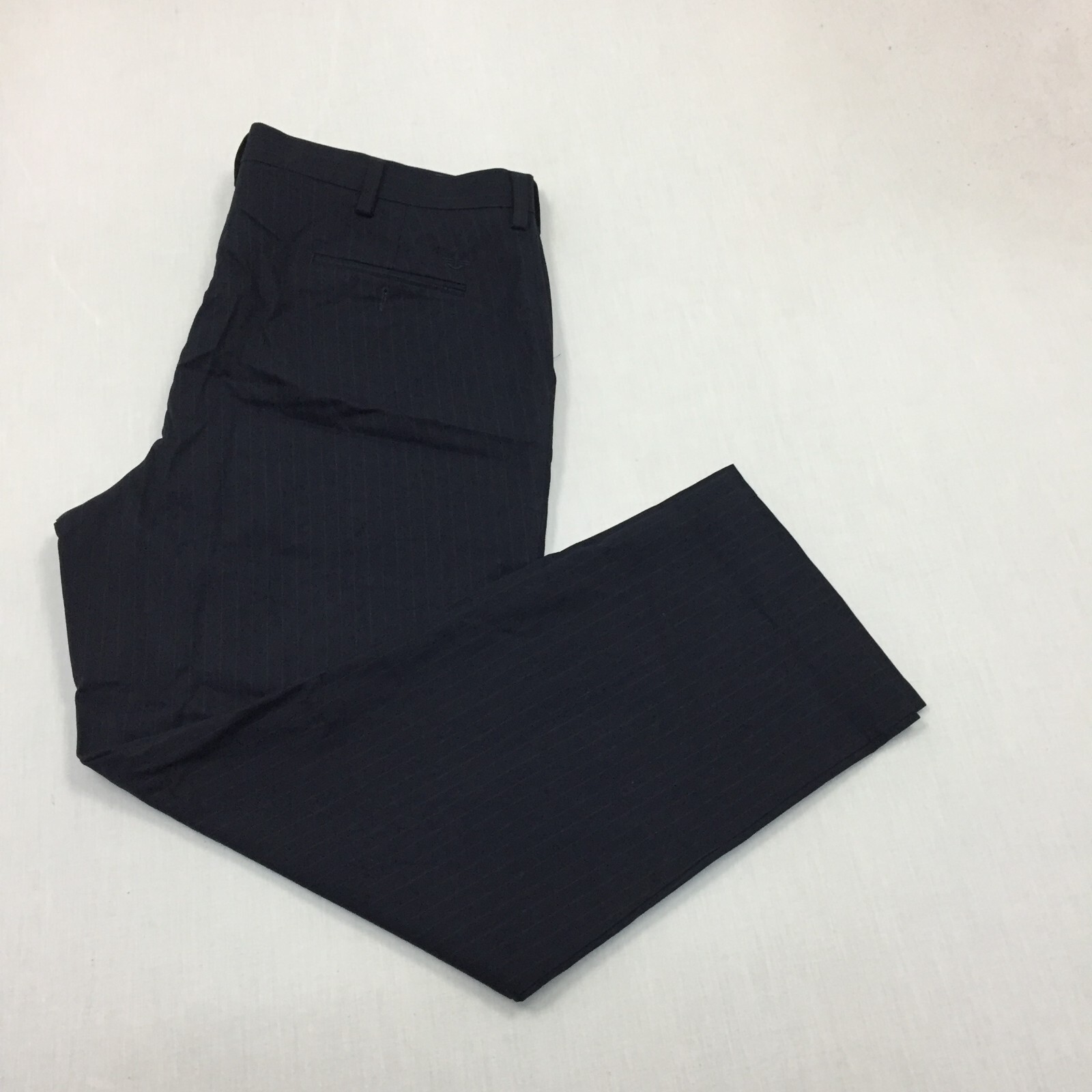 Dockers Mens Straight Fit Cotton Chino Pants 40W 30L Blue