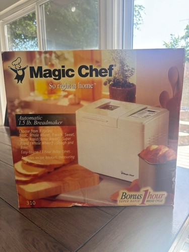 Magic Chef Automatic Bread Maker Machine (NEW SEALED) Model CBM-310