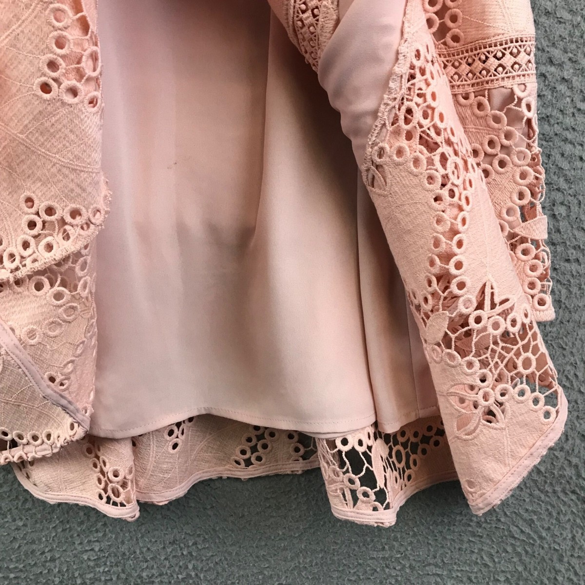 third form green lace dress VISIONS LACE TRIM LS MAXI DRESS | SAPPHIRE | THIRD FORM | Women's Fashion  on Sale | Shop Now — THIRD FORM main image 0