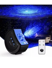 Galaxy Star Night Light Projector, FITFORT Rechargeable Star Projector Remote 