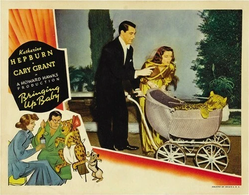 BRINGING UP BABY MOVIE POSTER Cary Grant RARE VINTAGE 3
