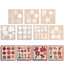 7 szt. szablony number letter album kolekcjonerski szablony diy szablony szablony szablon