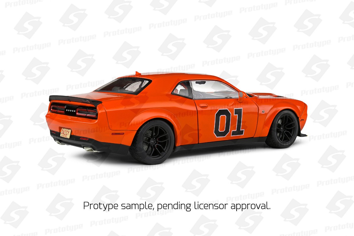 Solido Dodge Challenger R/T Scat Pack Widebody No 01 Hazzard