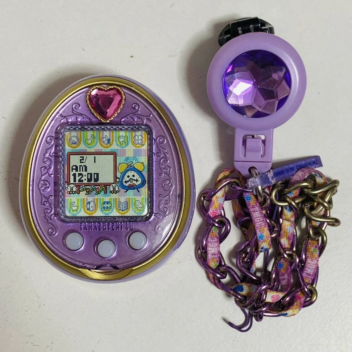 BANDAI TAMAGOTCHI 4U Tamagotchi 4U Anniversary ver. Royal Purple With Strap