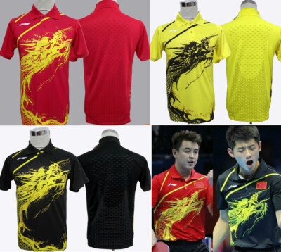 LiNing Li-Ning 2012 London Olympic China Team Table Tennis Shirt, New, AUD