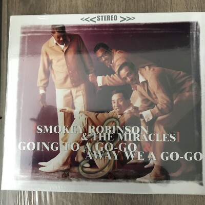 Smokey Robinson - Going to a Go-Go/Away We a Go-Go Cd New Sealed