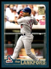 Ray Lankford 2001 Topps #588 Cardinals MLB READ FREE SHIPPING AutographDen