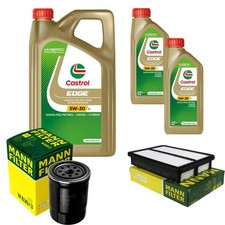 INSPEKTIONSKIT FILTER CASTROL 7L ÖL 5W30 für KIA Sportage JE_ 2.0 CRDi 4WD