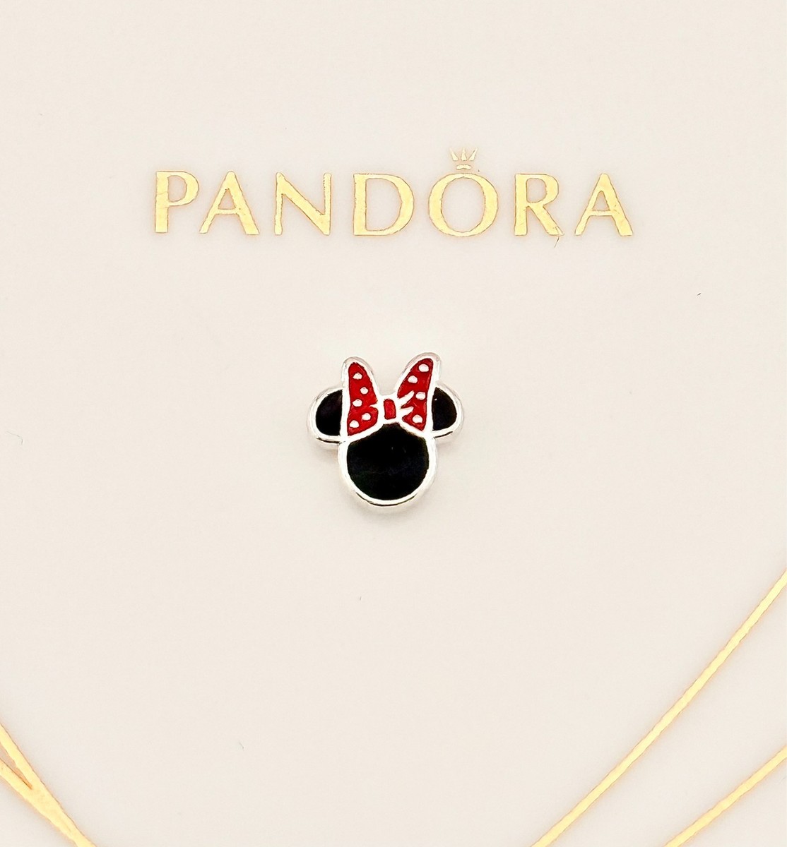 PANDORA Disney ばけ9点セット New Genuine Pandora x Disney Petite Floating Locket Mickey&Minnie