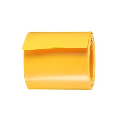 PVC Heat Shrink Tube, [for 18650, Diy Battery] - 50mm 2 M Yellow