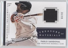 2014 Panini National Treasures Treasure Materials 30/99 Pablo Sandoval #40 0v1