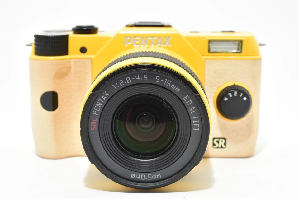Exc Pentax Q7 Digital Camera Shutter Count4799/Lens5-15mm f2.8-4.5 yellow 457 - Image 3 of 4