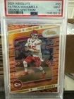 2024 Panini Absolute - Patrick Mahomes II #50 Spectrum Orange /75