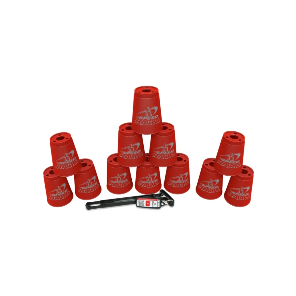 Speed Stacks Becher Set ST Sport Stapelbecher - Neongrün - Bild 2 von 4