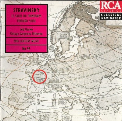 Igor Stravinsky, Seiji Ozawa, Chicago Symphony Orchestra - Le Sacre Du Printe...