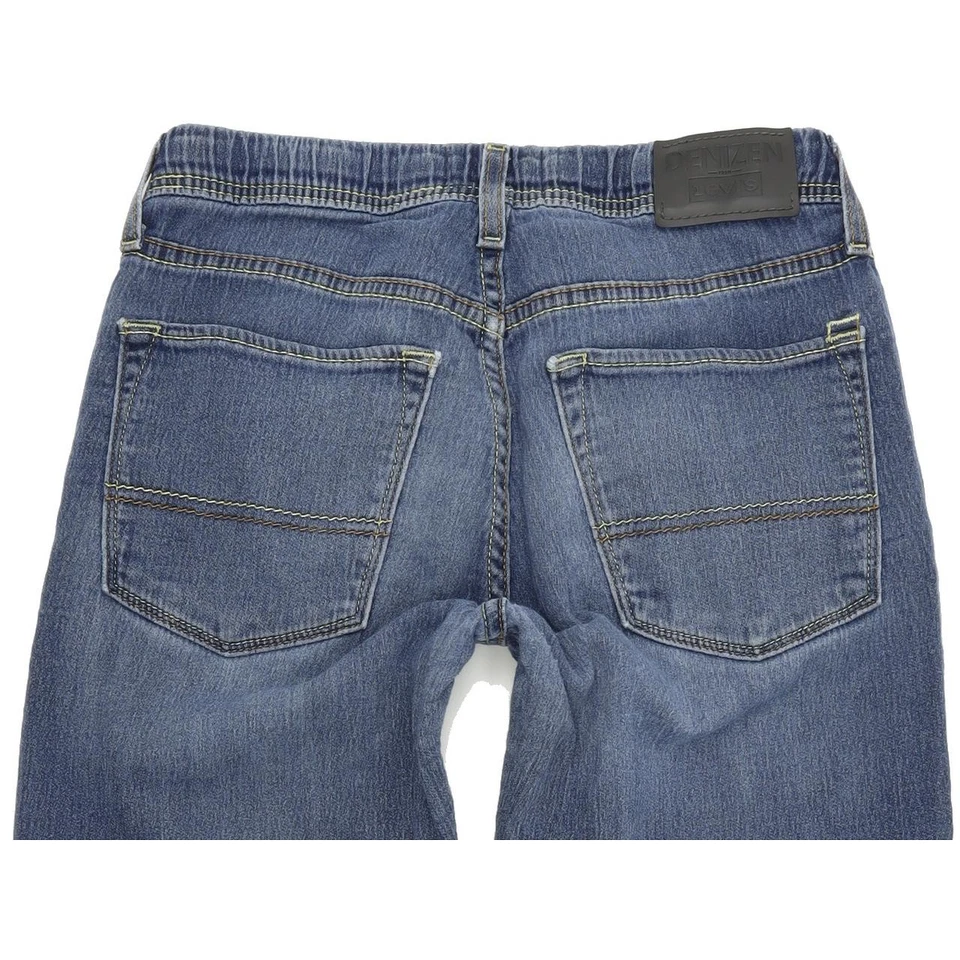 Levi's Denizen Kids Femme Straight Slim Jegging Stretch Jeans W28 L27 (53505) - Photo 4/4