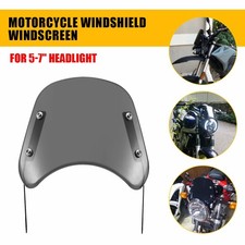 Motorcycle Smoked Windshield Windscreen Deflector Universal for Scooter E-bike