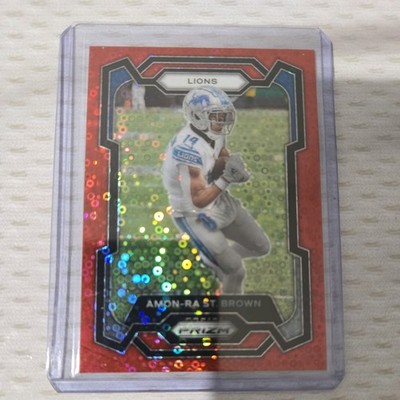 2023 Prizm Amon-Ra St. Brown Red Prizm /70 #96 Lions