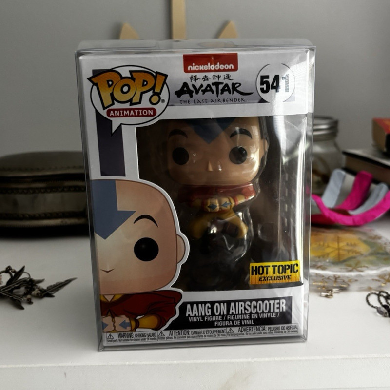 Funko Pop! Animation Avatar The Last Airbender Aang #541 Hot Topic Exclusive