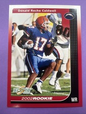 2002 Score Football - DONALD RECHE CALDWELL RC #289 - San Diego Chargers