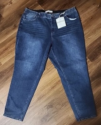 Cato Hi Rise Superflex Denim Jeans ~ Sz 24W ~ New  - Tapered