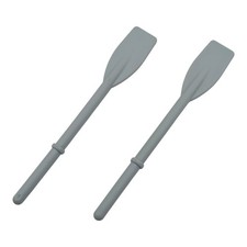 Playmobil lotto 2 remi grigi accessorio da barca per pirati medievali