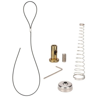 Spring-Loaded Gate Latch Pull Cable for Wooden Fence Gates, Adjustable 2'' to 6''