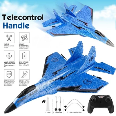 MARKENLOS 2.4G RC Flugzeug Ferngesteuertes Flugzeug RC Schaumflugzeug ZY-530 Kampfflugzeug