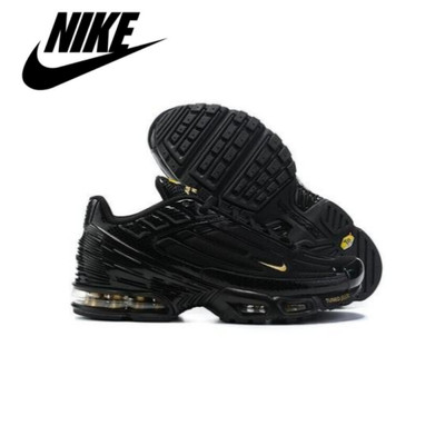 Nike Air Max TN Plus 3 Black Yellow Low Top Running Sneaker Trainer Men Shoe
