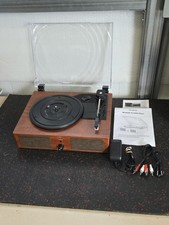 Udreamer 3 Speed Record Player Wireless Bluetooth Turntable Built-in Speakers