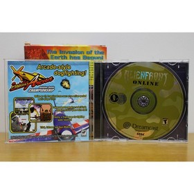 Alien Front Online Sega Dreamcast Big Box CIB - NO Microphone - Disc + Manual