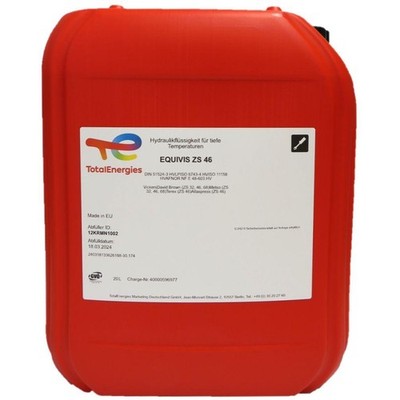 20 Liter Total Equivis ZS 46 Hydrauliköl