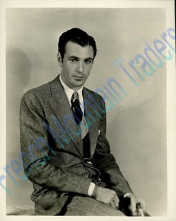 Gary Cooper by Vandamm 8x10" Photo Original Sharp Doubleweight 22A110