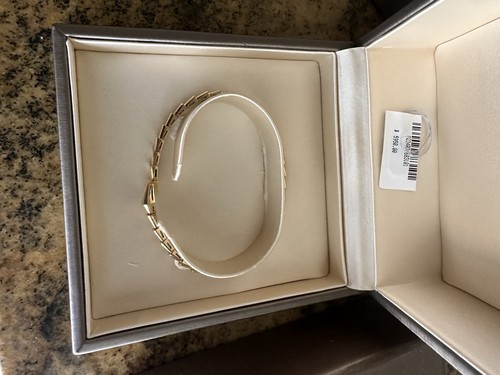 Bvlgari Serpenti Viper Bracelet 18k Yellow Gold Size Medium - Picture 2 of 11