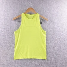 Lululemon Athletica Women's 6 Neon Yellow Racerback Tank Top Athletic Workout