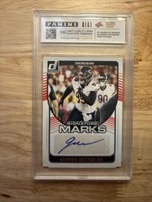 2024 Panini Donruss Gervon Dexter SR. Signature Marks Auto Card
