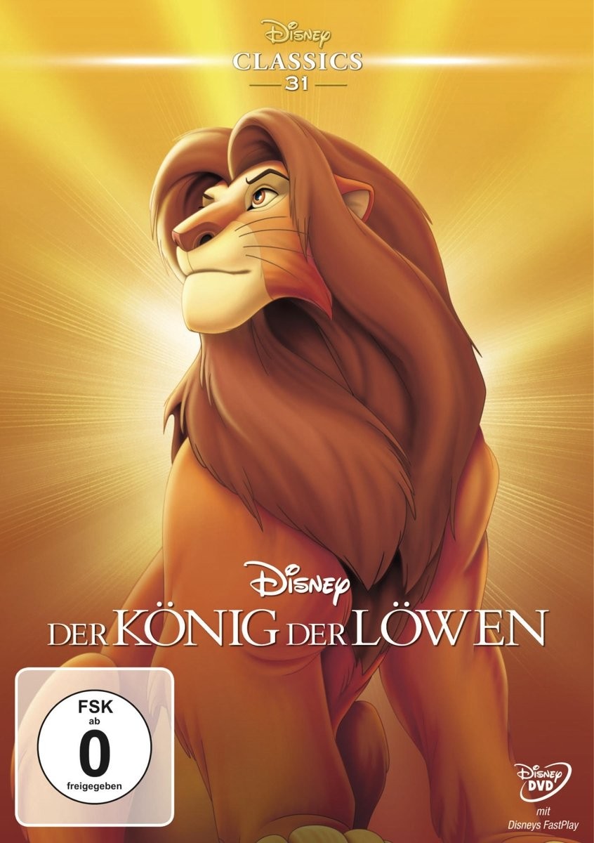 Der König der Löwen (Disney Classics) (DVD) Roger Allers Rob Minkoff