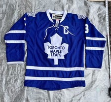 Vintage Reebok NHL Toronto Maple Leafs Captain's Jersey Dion Phaneuf #3 Size 48