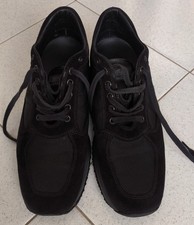 Scarpe HOGAN Interactive uomo camoscio nero misura 7 e 1/2