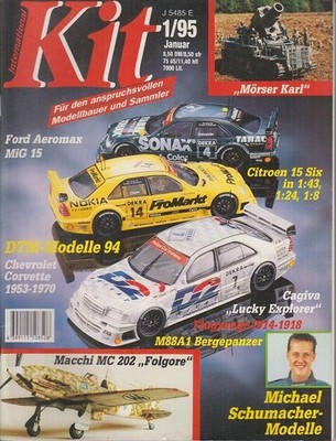 Kit International.  Heft 1 - Januar - 1995 - Ford Aeromax MiG 15 - DTM-Modelle 9