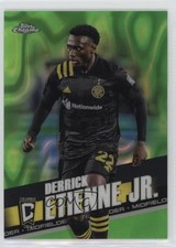 Derrick Etienne Jr Chrome 2022 Green Lava Refractor /99 #55