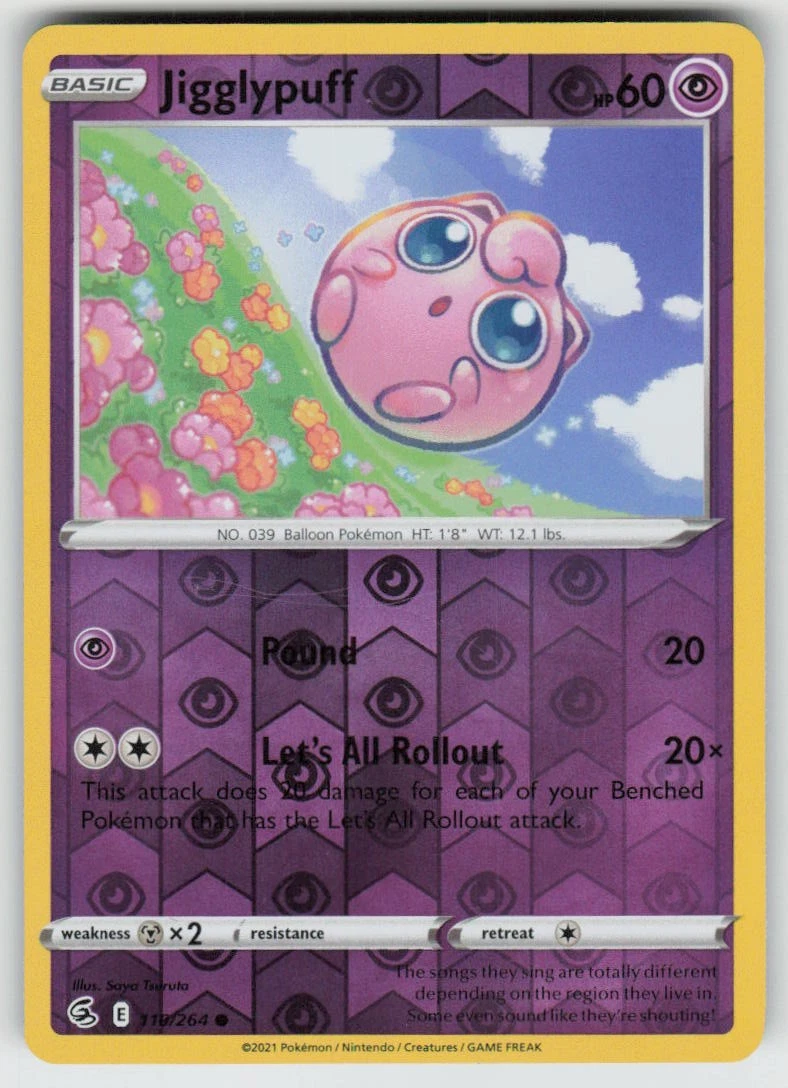 Jigglypuff Pokemon Card for sale